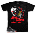 Retro 4 Bred Killa Season Shirt