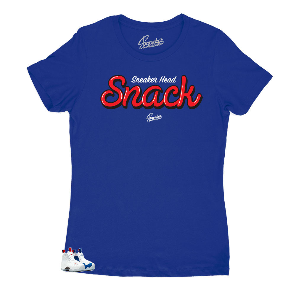 Womens -  Foamposite USA Snack Shirt