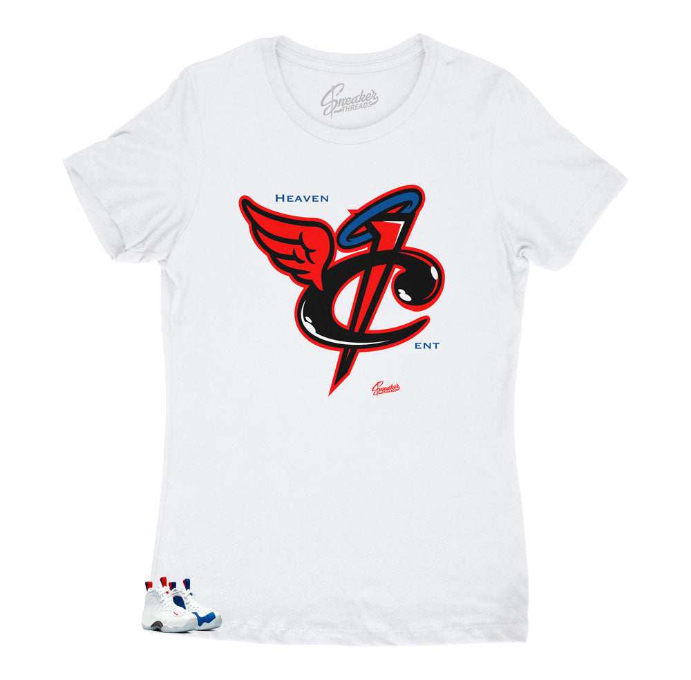 Womens -  Foamposite USA Heaven Cent Shirt