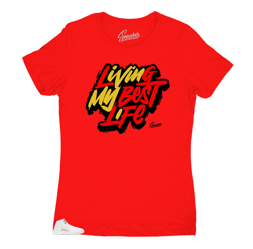 Womens - FIBA 12 Living Life Shirt