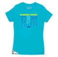 Womens -  White Aqua 8 Always Good Shirt