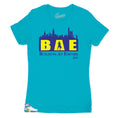 Womens -  White Aqua 8 BAE Shirt