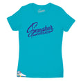 Womens -  White Aqua 8 ST Original Shirt