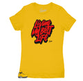 Womens -  University Gold 14 Living Life Shirt